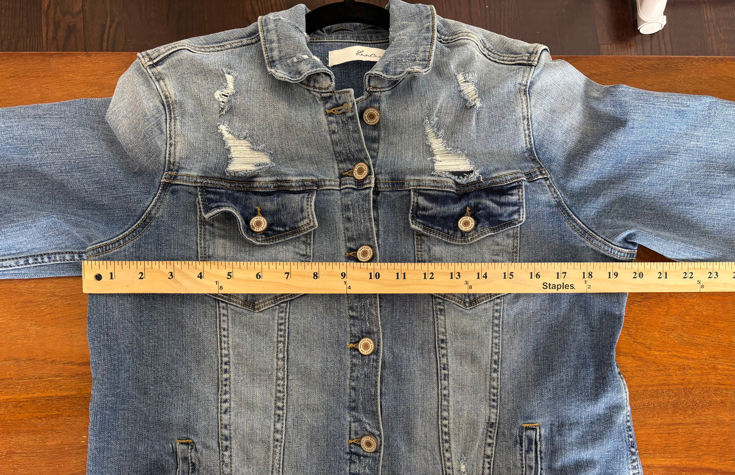 KanCan Bianca Distressed denim Jacket (VA-1000000023-2025)